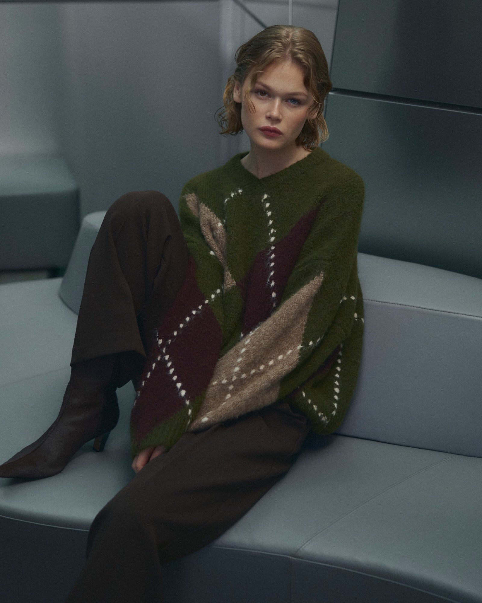 Lai Knit - Avocado Green Mix