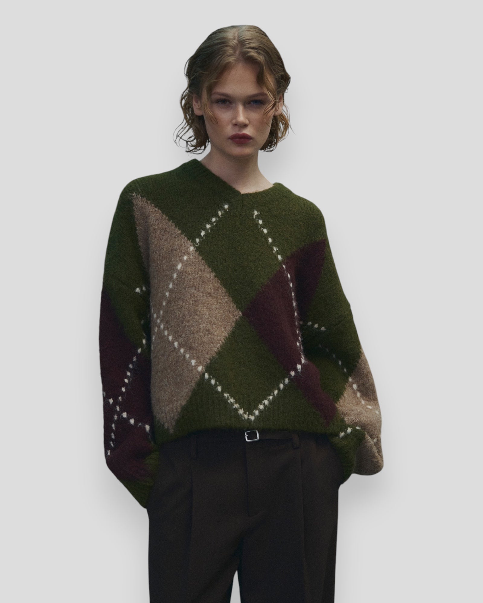 Lai Knit - Avocado Green Mix
