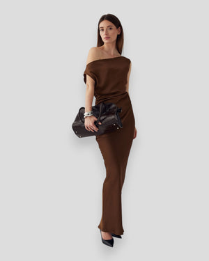 N-Mignonette Dress - Toffee