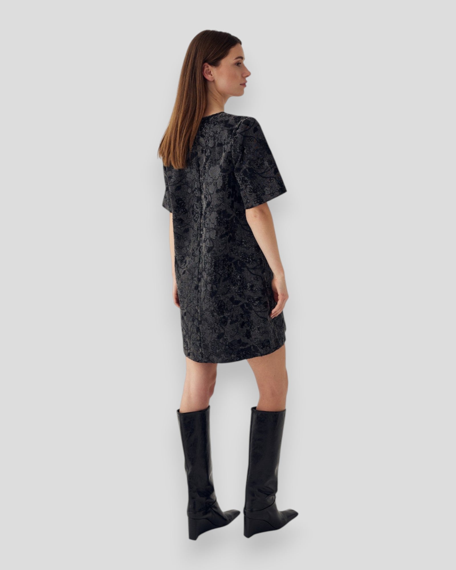 N-Krissie Dress - Grey Wash
