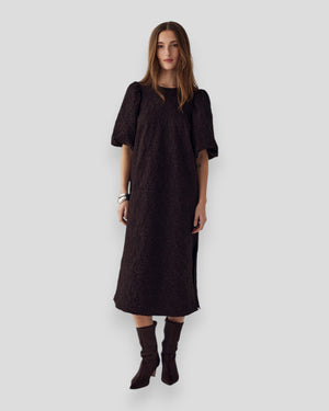 N-Pastis Long Dress - Chocolate