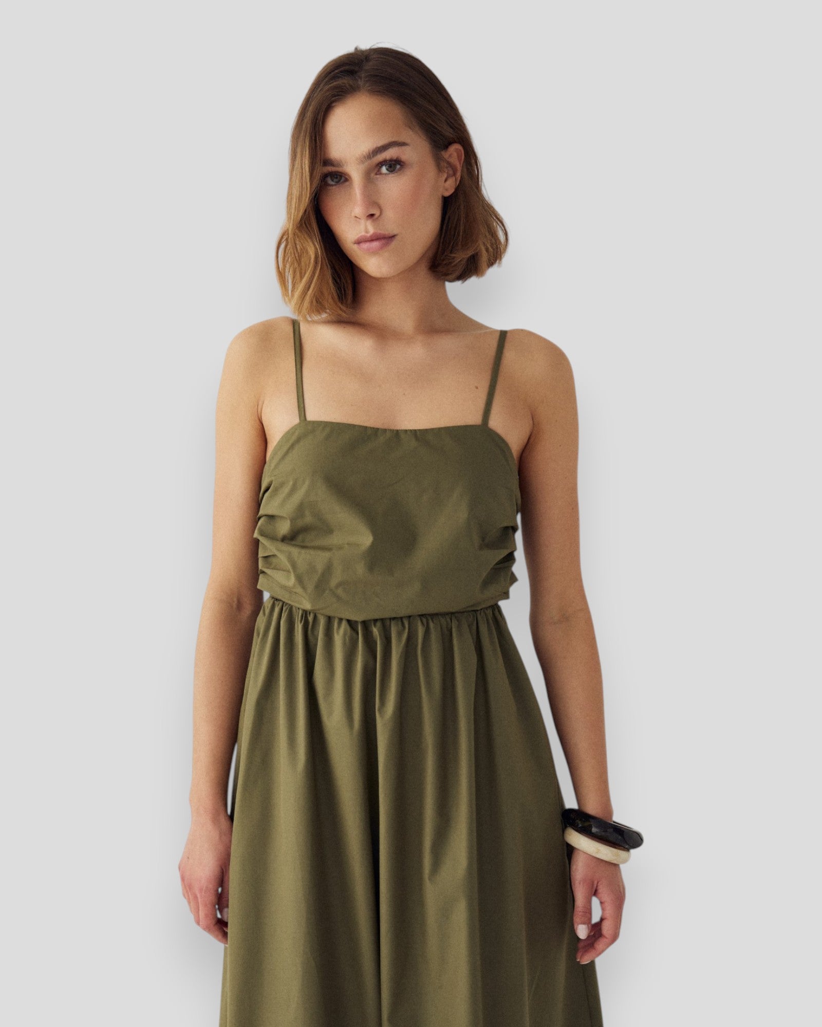 N-Malika Dress - Laurel Oak
