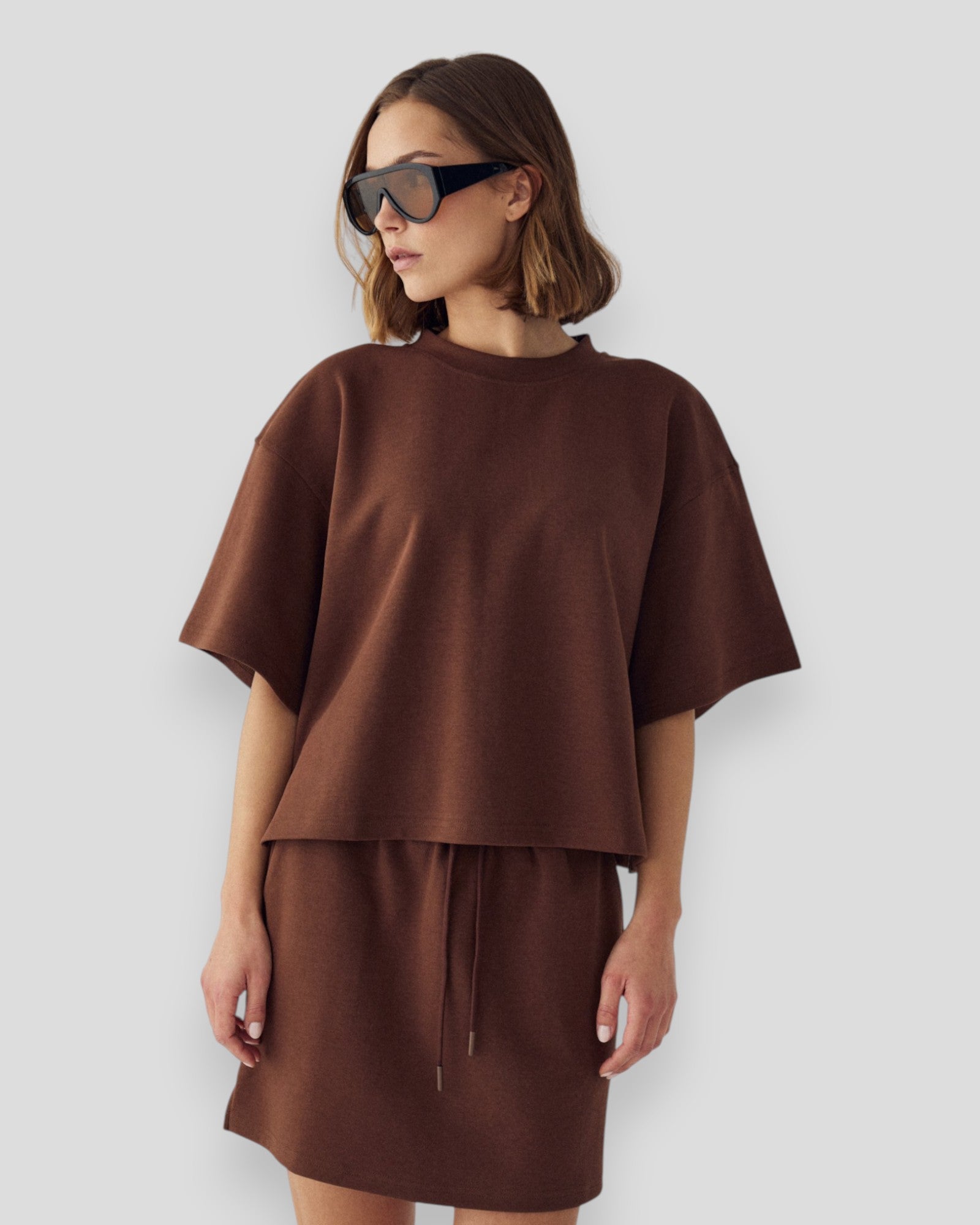 N-Maple T-shirt - Chocolate