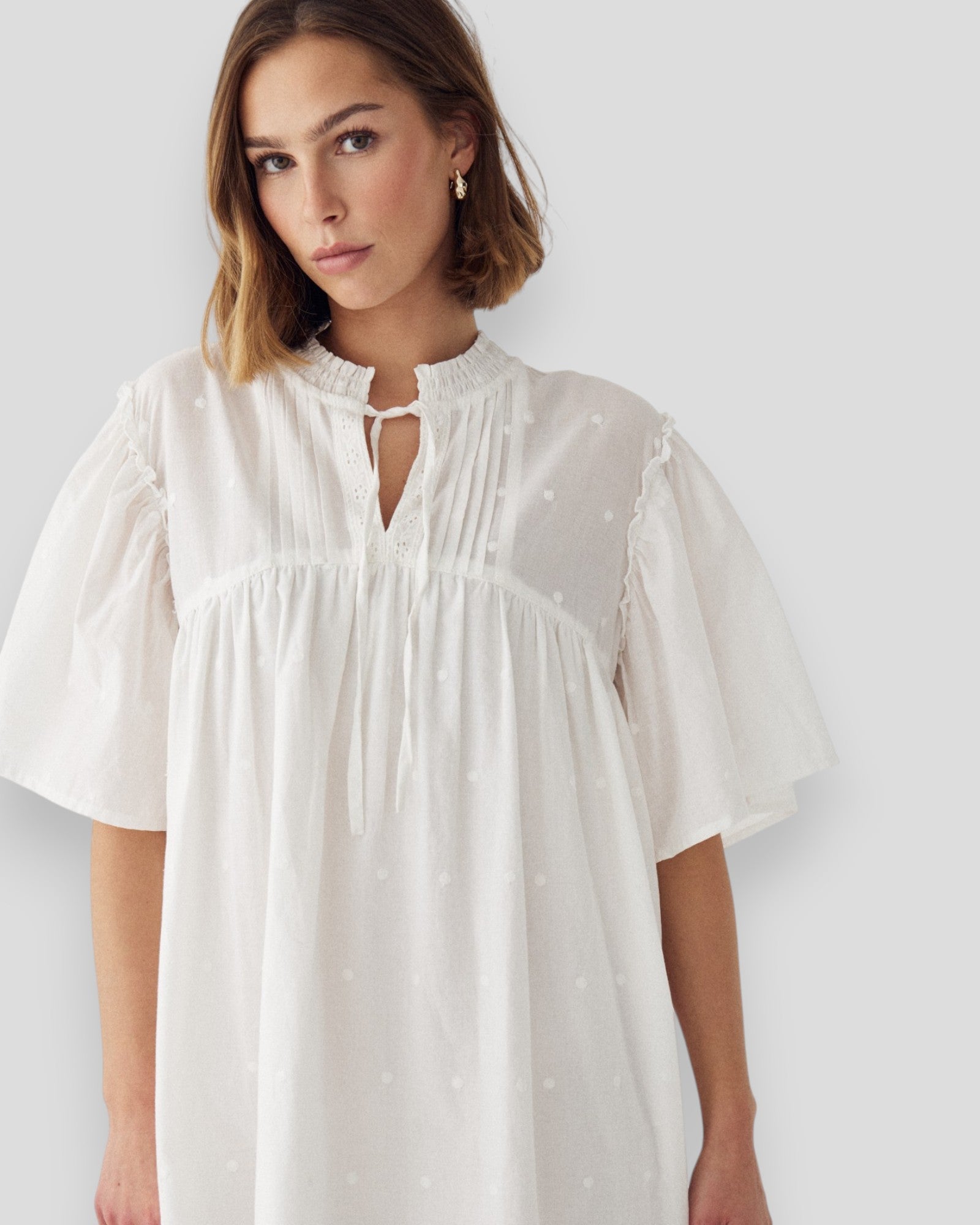 N-Mayla Dress - White