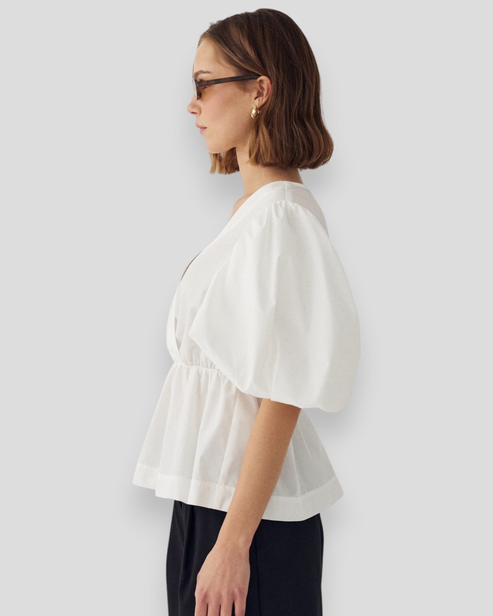 N-Magdalena Blouse - White