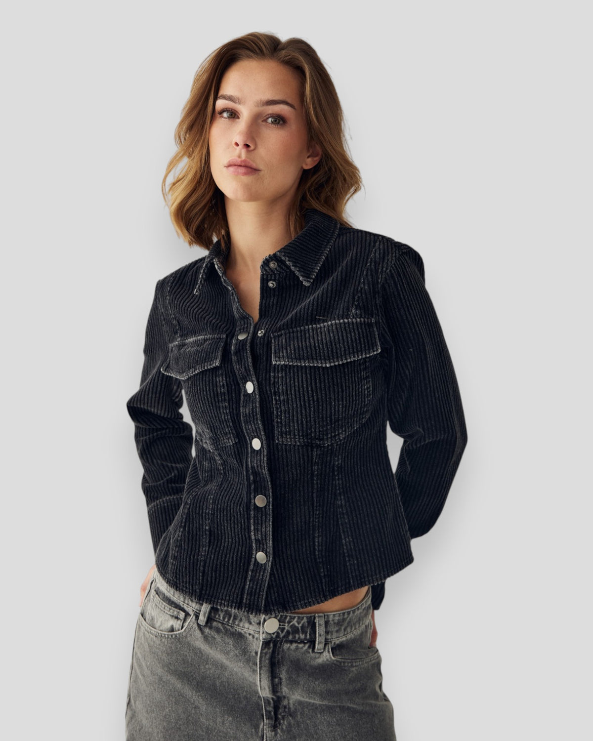 N-Laela Shirt - Black Wash