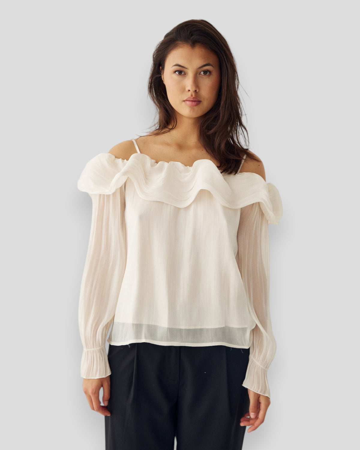 N-Miya Blouse - Cream