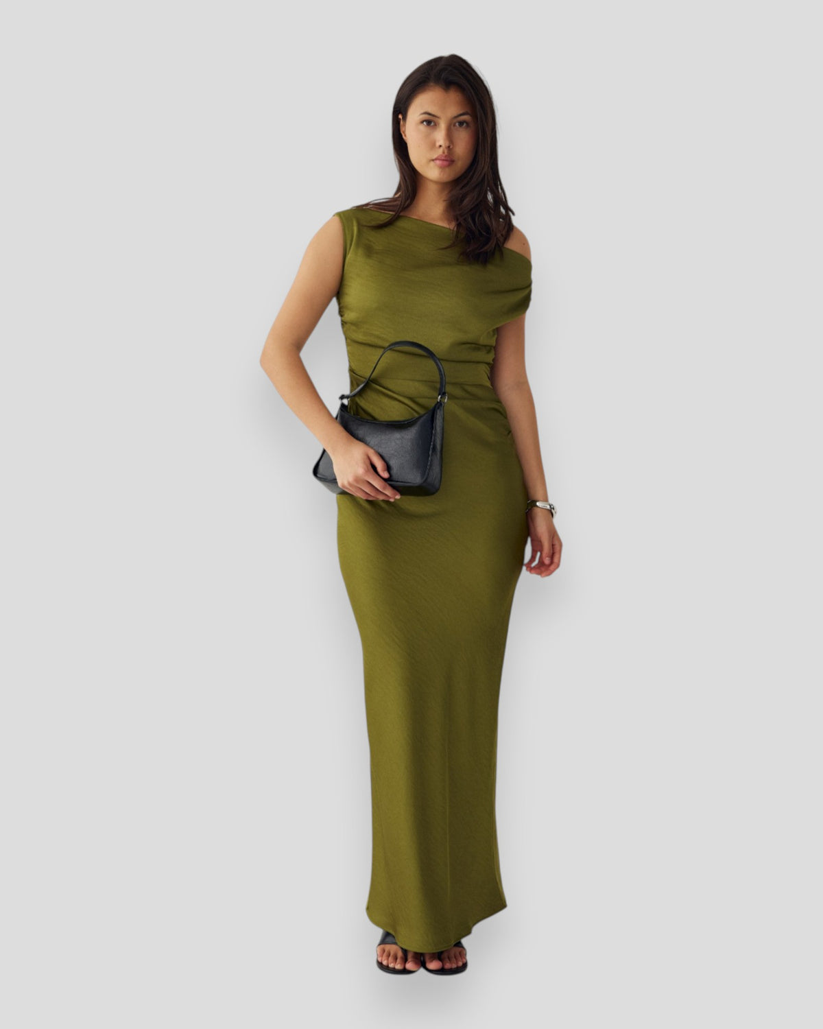 N-Mignonette Dress - Guacamole