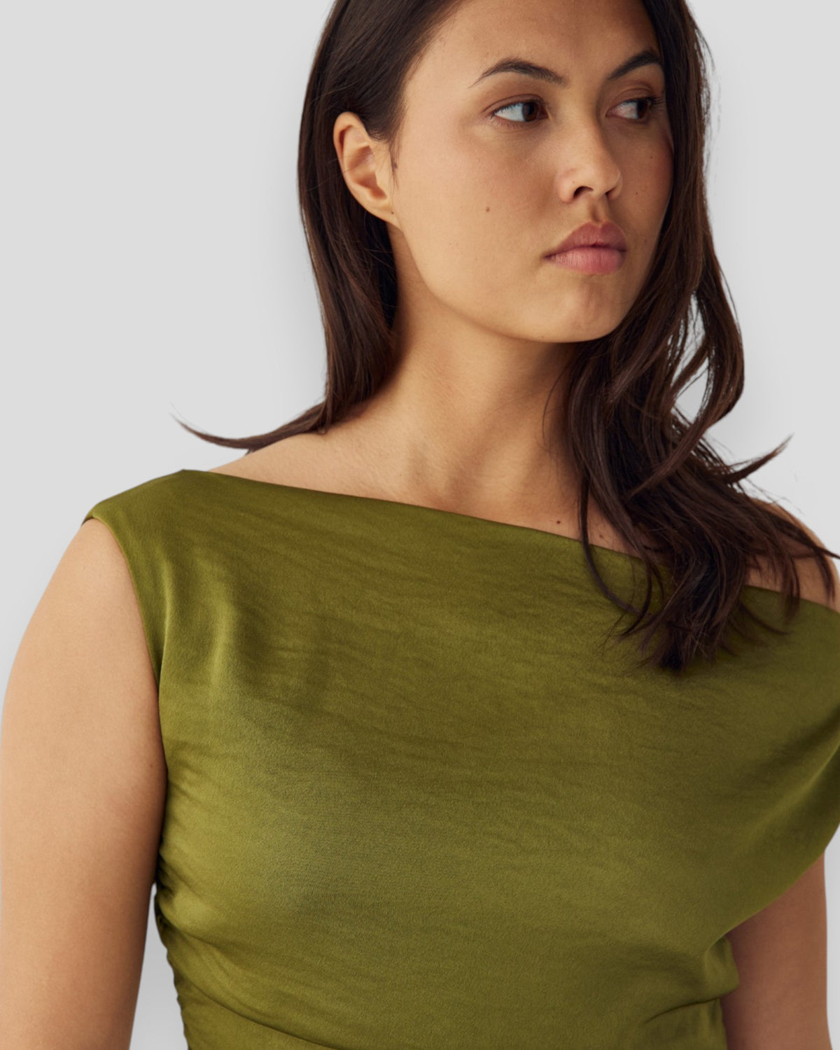 N-Mignonette Dress - Guacamole