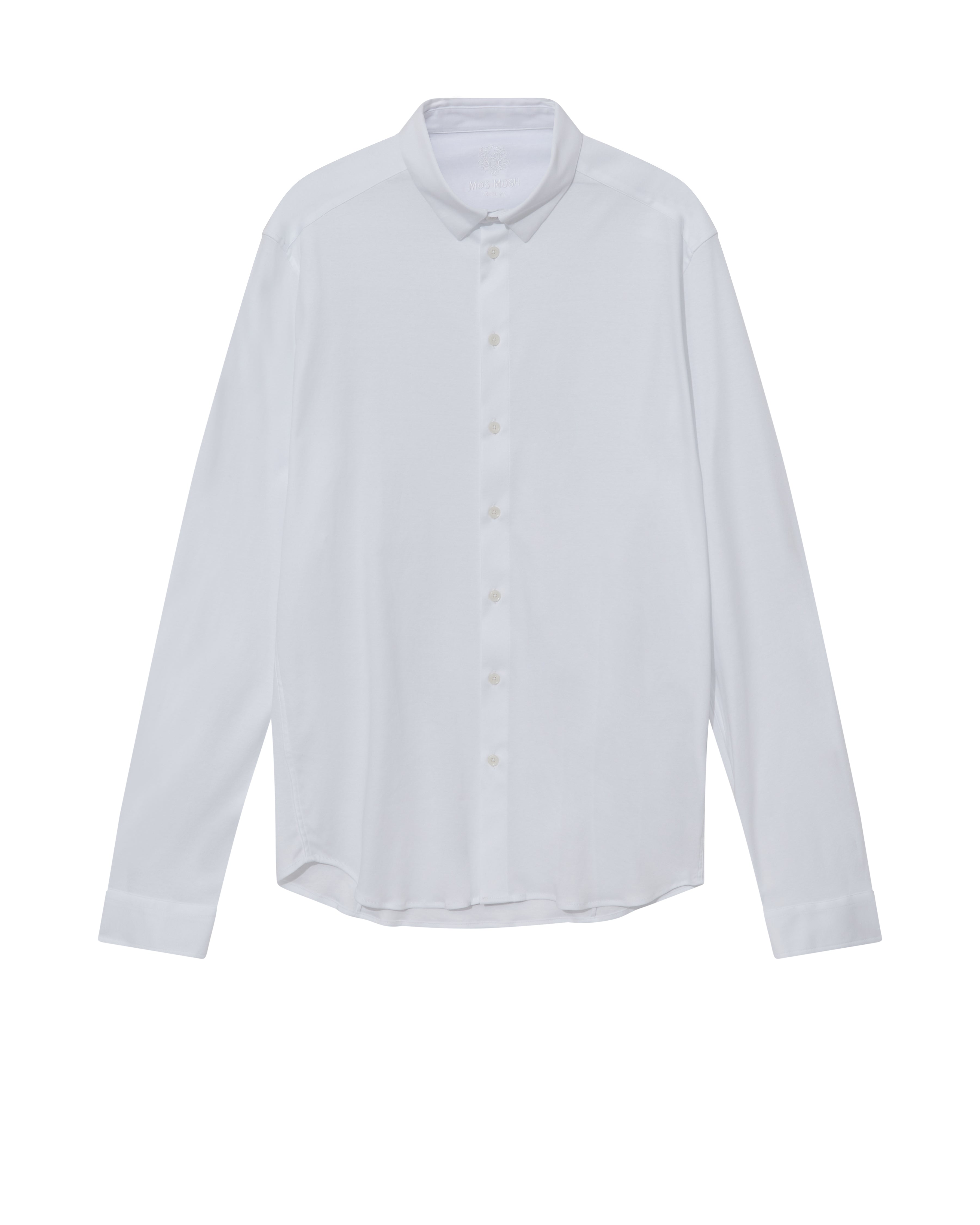 Marco Crunch Jersey Shirt - White