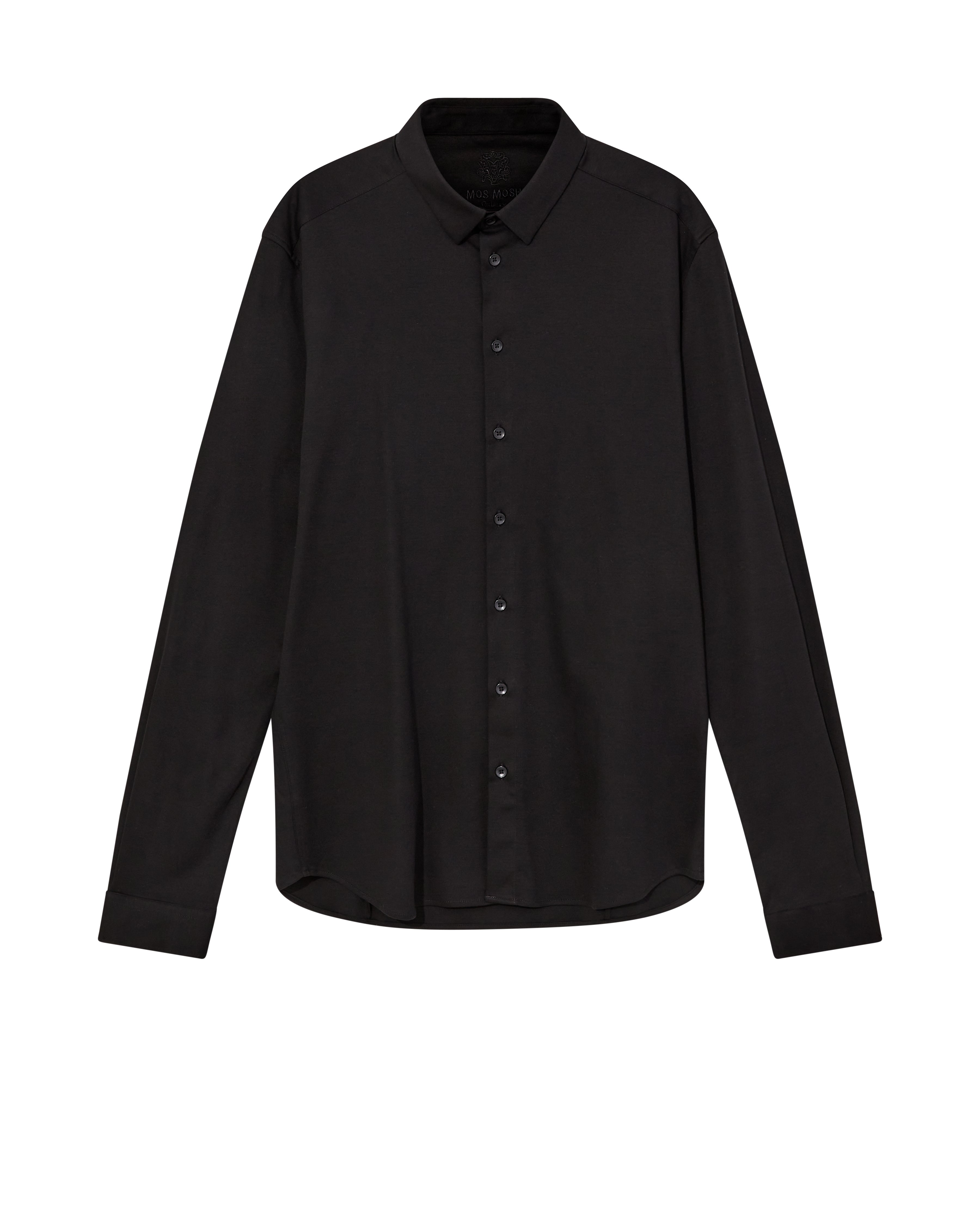 Marco Crunch Jersey Shirt - Black