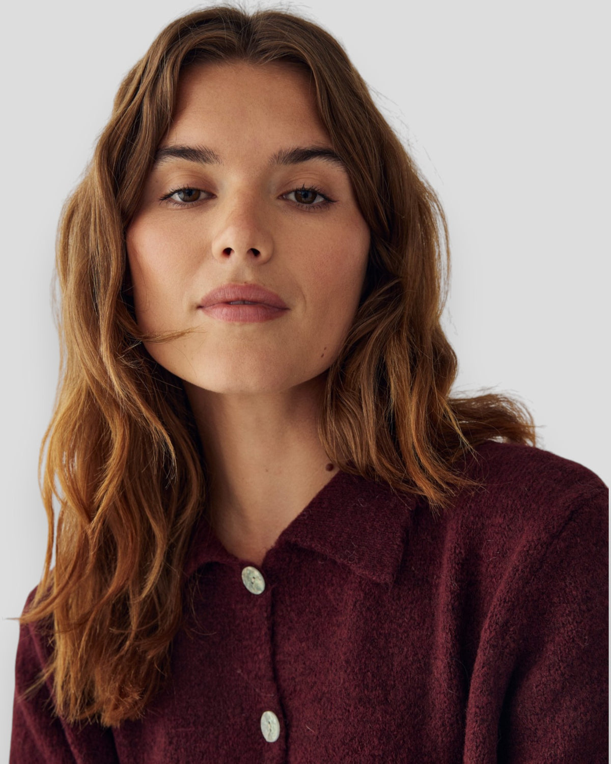 N-Marwood Knit Cardigan - Winetasting