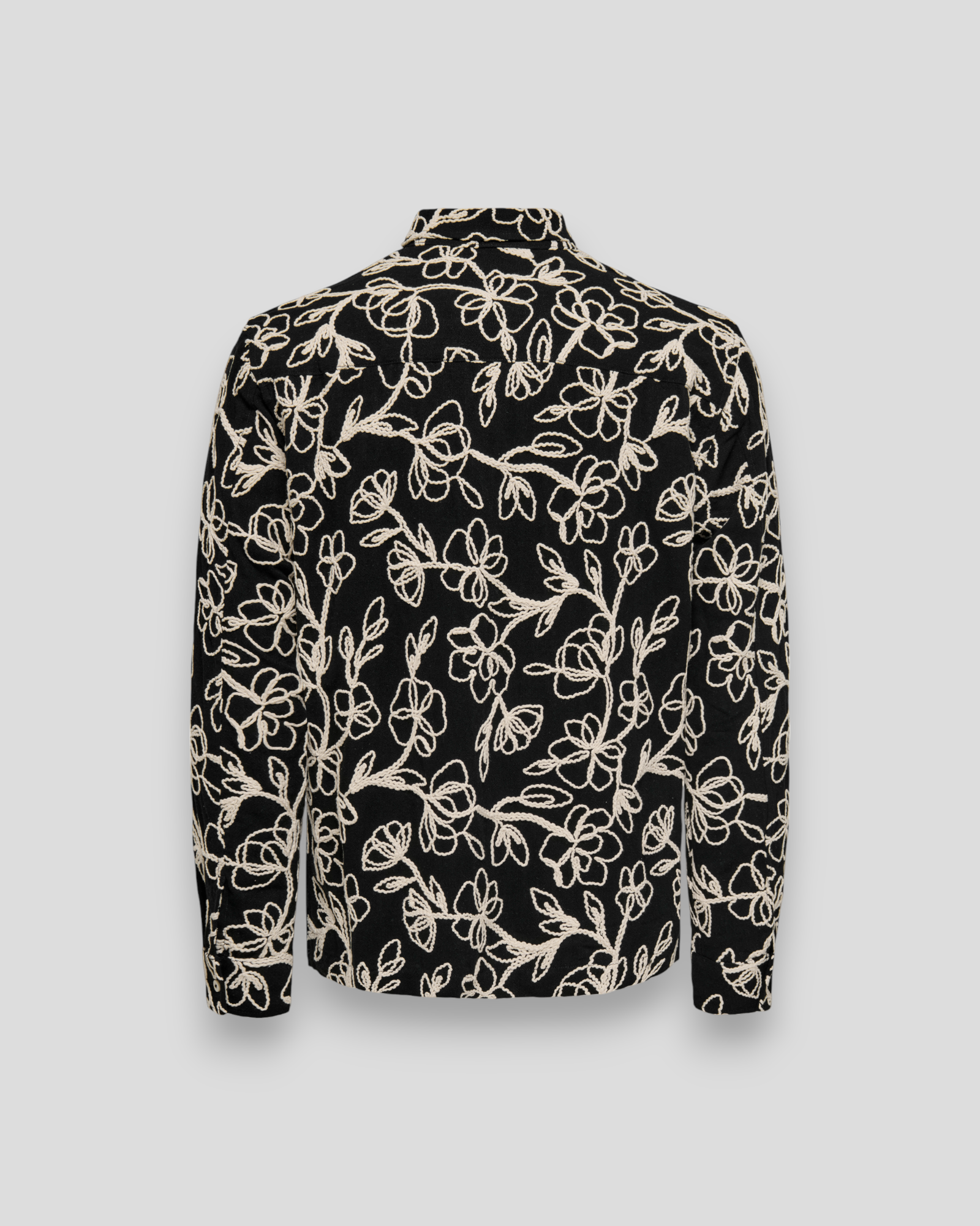 Sandoro Regular Rope Shirt - Jet Black