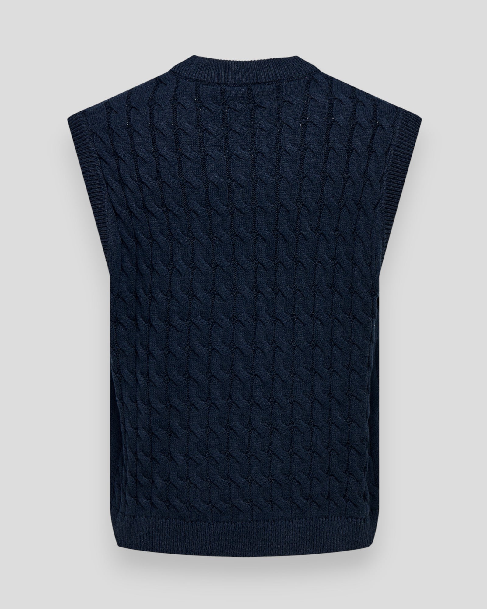 Kicker Life Relax 3 Cable Vest Knit - Dark Navy