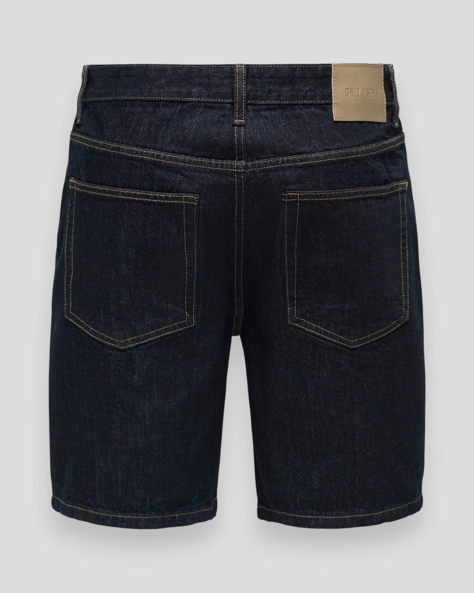 Edge Rinse 6496 AZG Denim Shorts - Dark Blue Denim Rinse