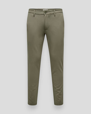 Slim fit Mark GW 0209 bungee cord pants by ONLY & SONS, shown in dark fabric with drawstring waist and casual style.