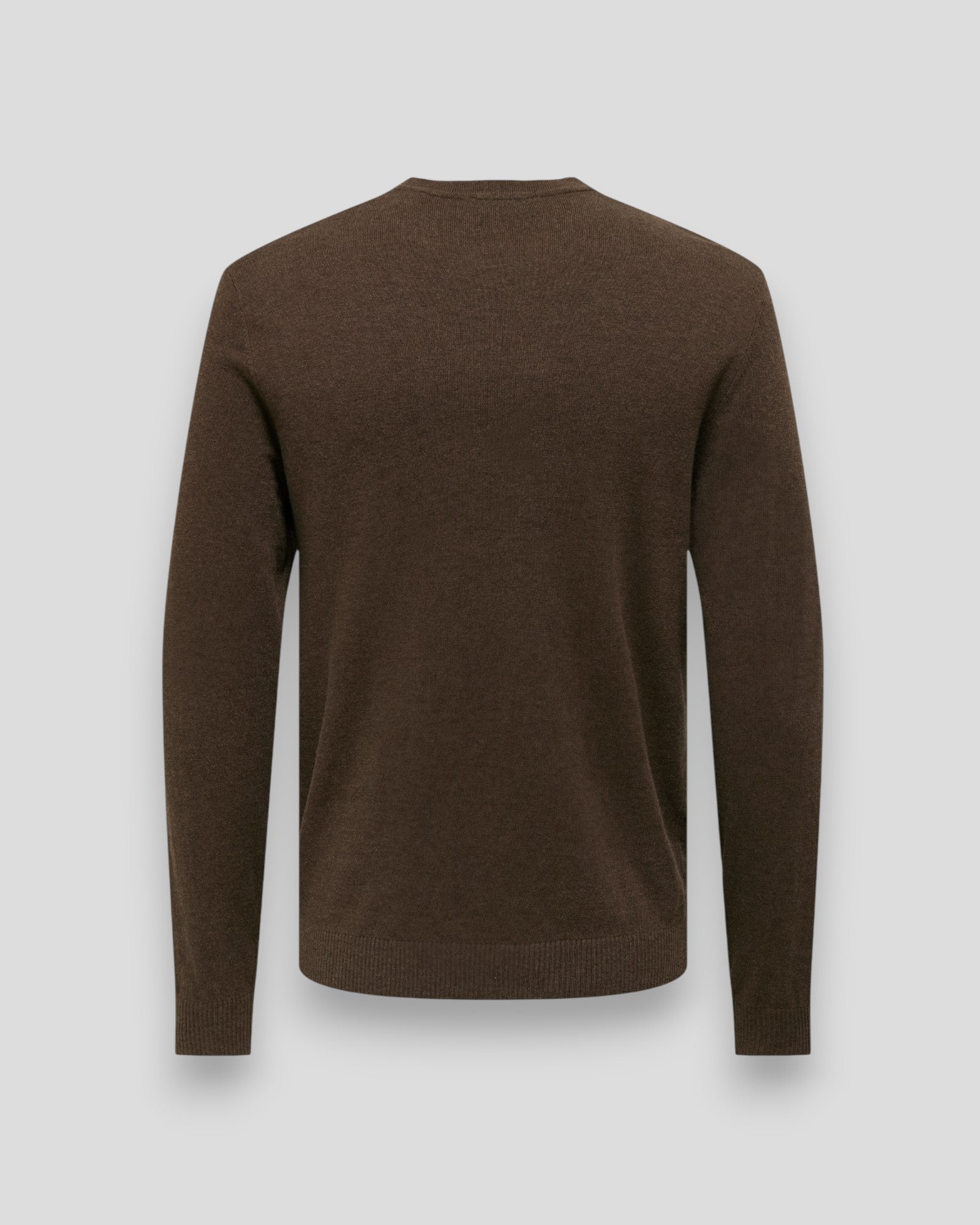 Loui Regular 12 Crew Knit - Coffee Bean
