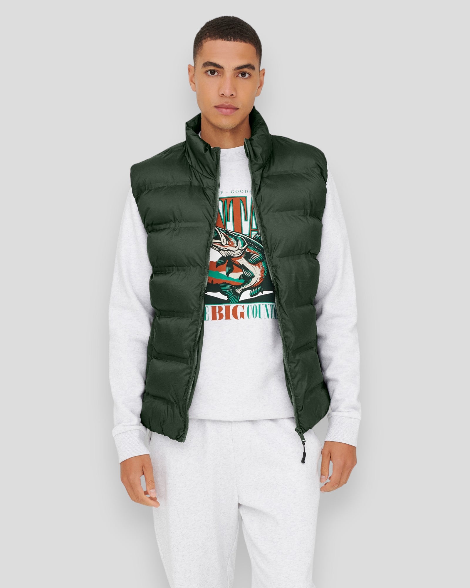 Union Seamless Life Puffer Vest - Rosin