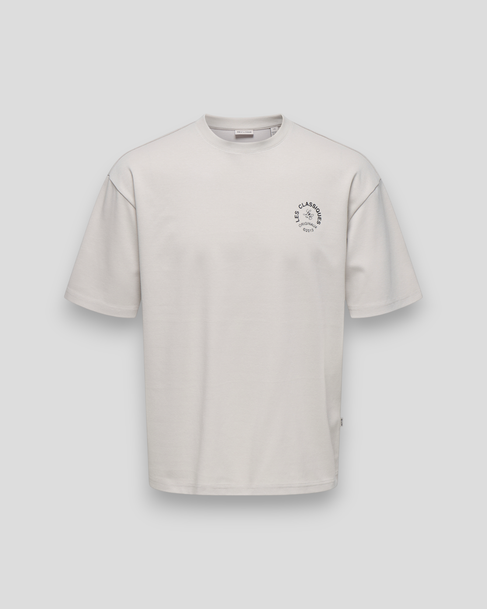 Les Classique Caspian SS Tee - Silver Lining