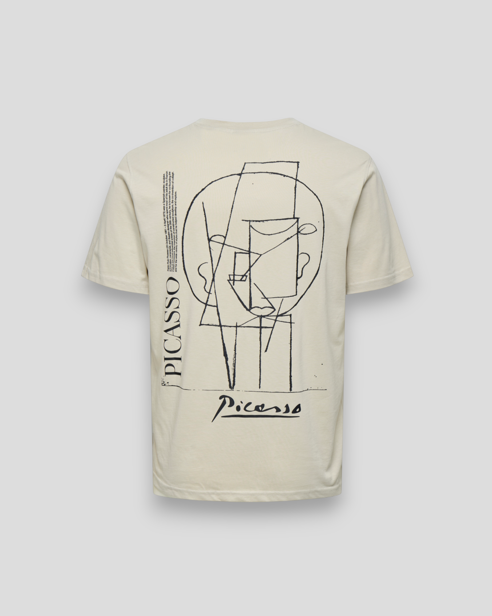 Art Life Regular SS Lic Tee - Silver Lining/Picasso