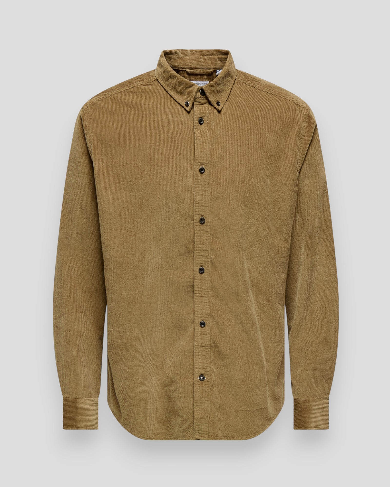 Michael 18W Regular Cord Stretch LS Shirt - Otter