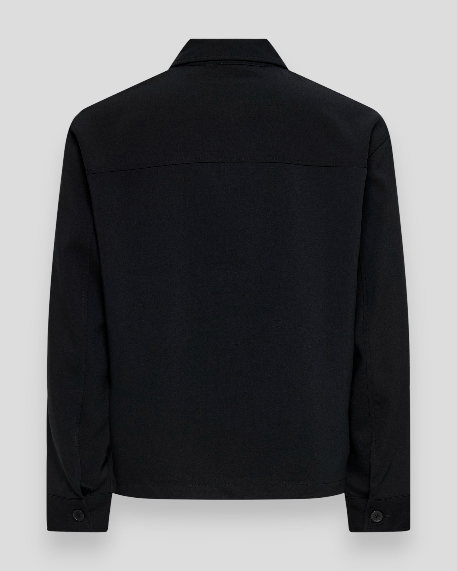 Will 0292 Loose Overshirt - Black