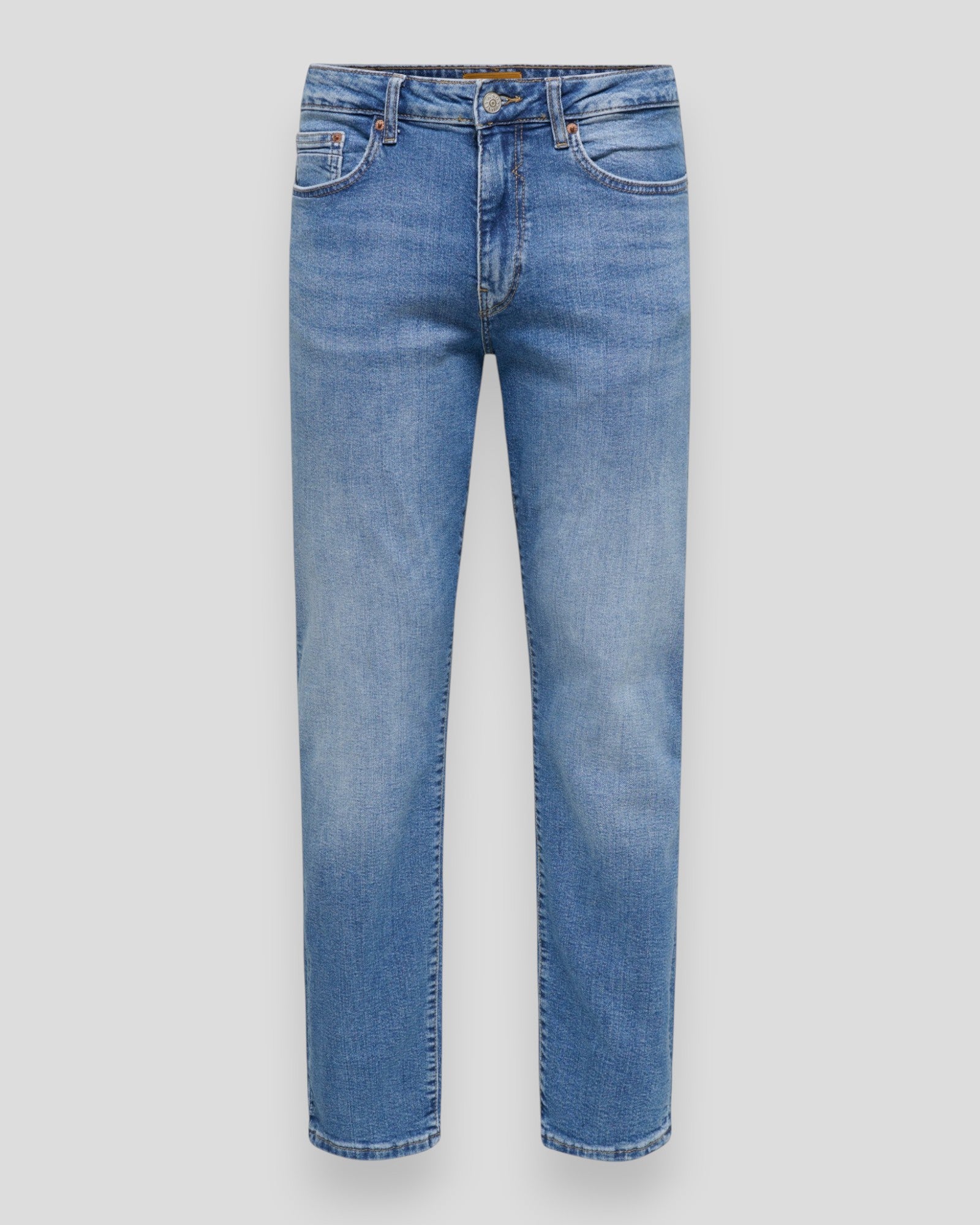Weft Regular Jax LMB 6817 Tai Denim Jeans - Light Medium Blue Denim