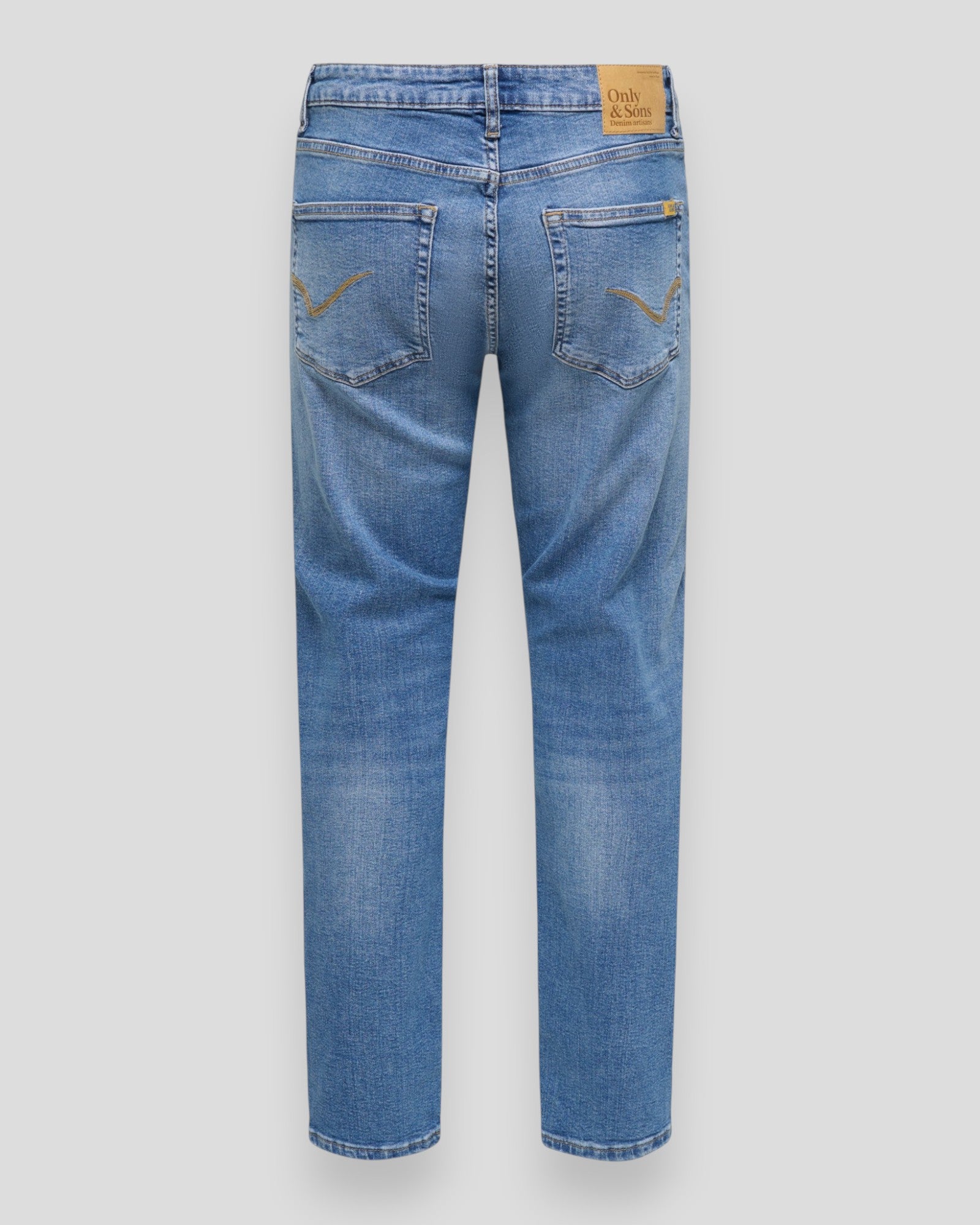 Weft Regular Jax LMB 6817 Tai Denim Jeans - Light Medium Blue Denim