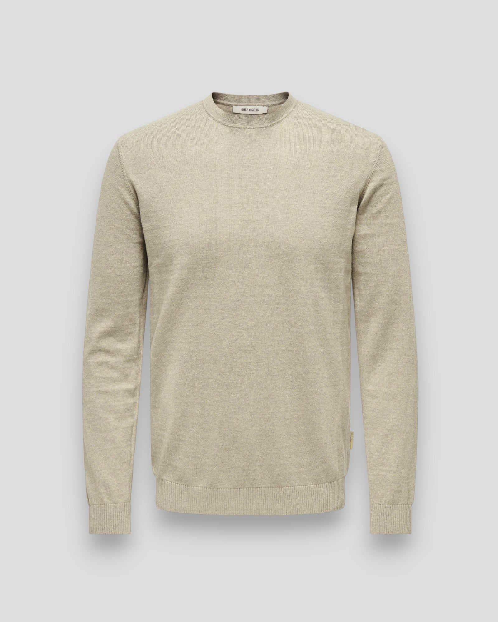 Loui Regular 12 Crew Knit - Oatmeal