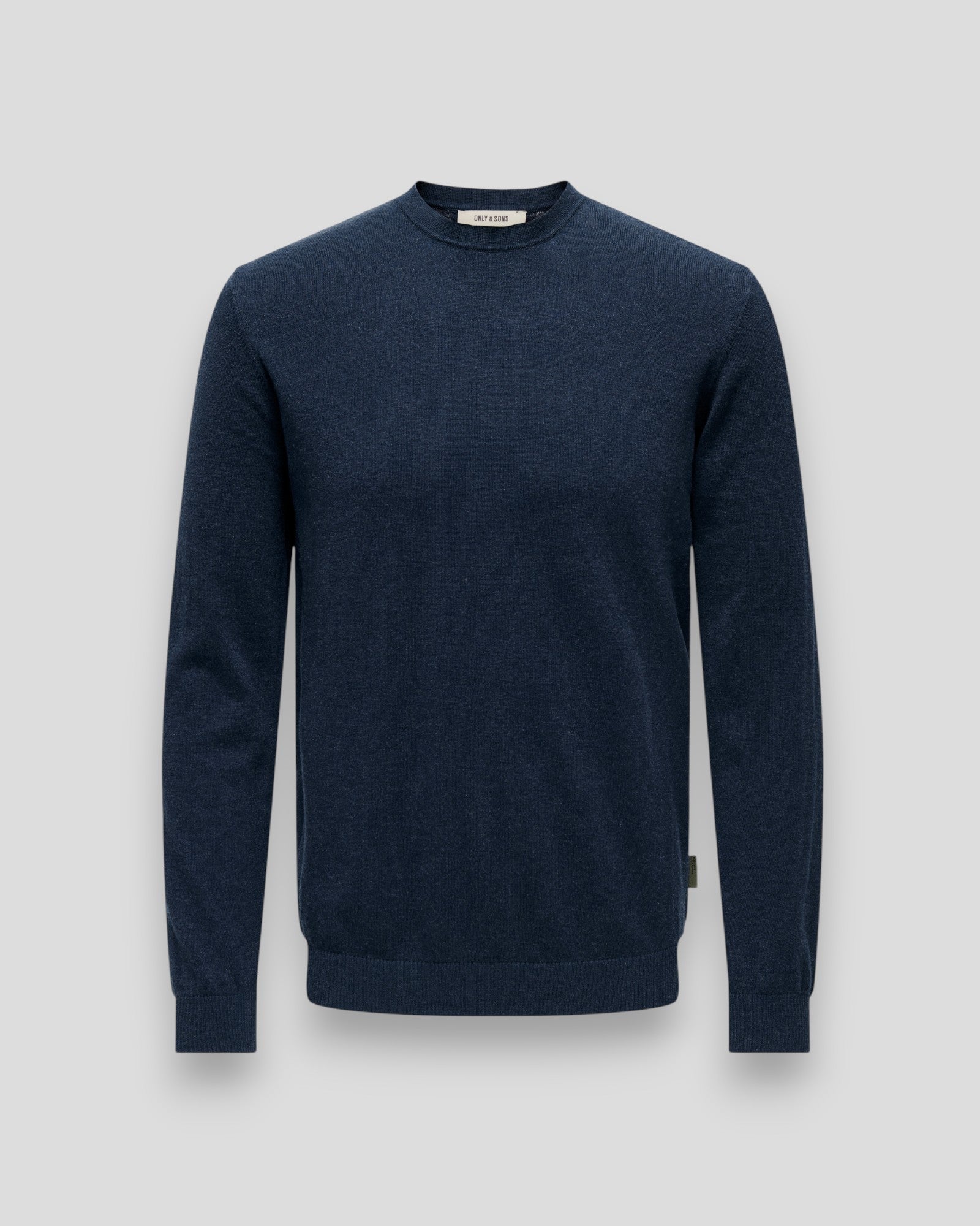 Loui Regular 12 Crew Knit - Dress Blues
