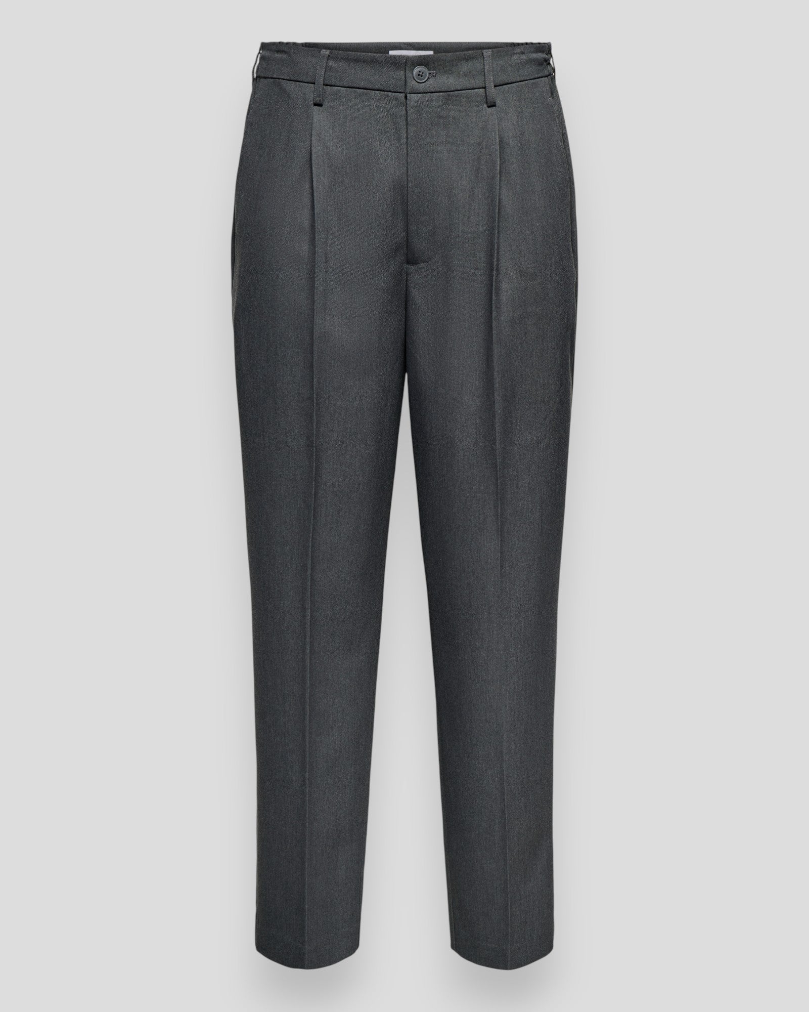 Miro Tailor Loose 0346 Pant - Dark Grey Melange
