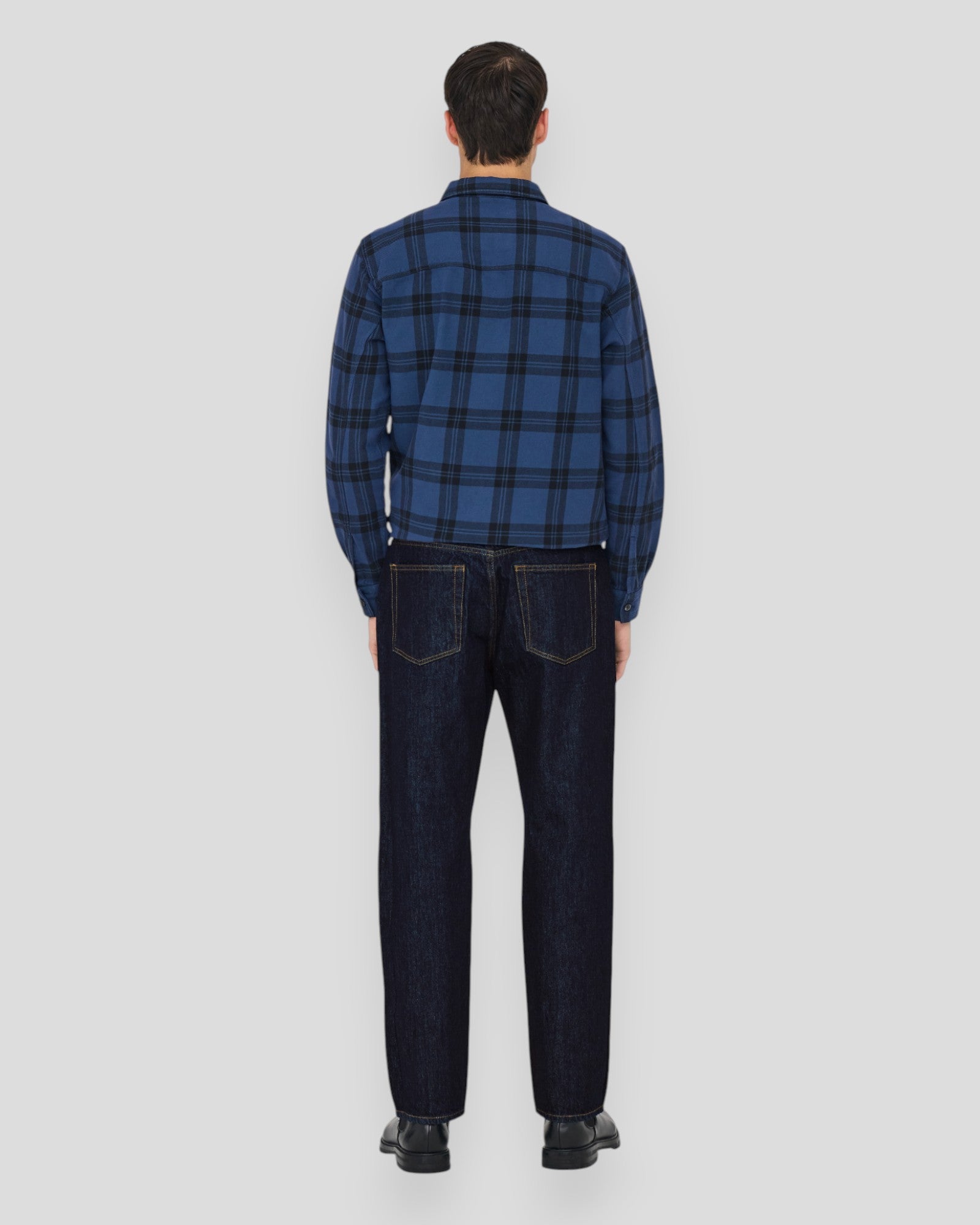 Edge Straight Rinse 4942 TAI Denim - Dark Blue Denim/Rinse