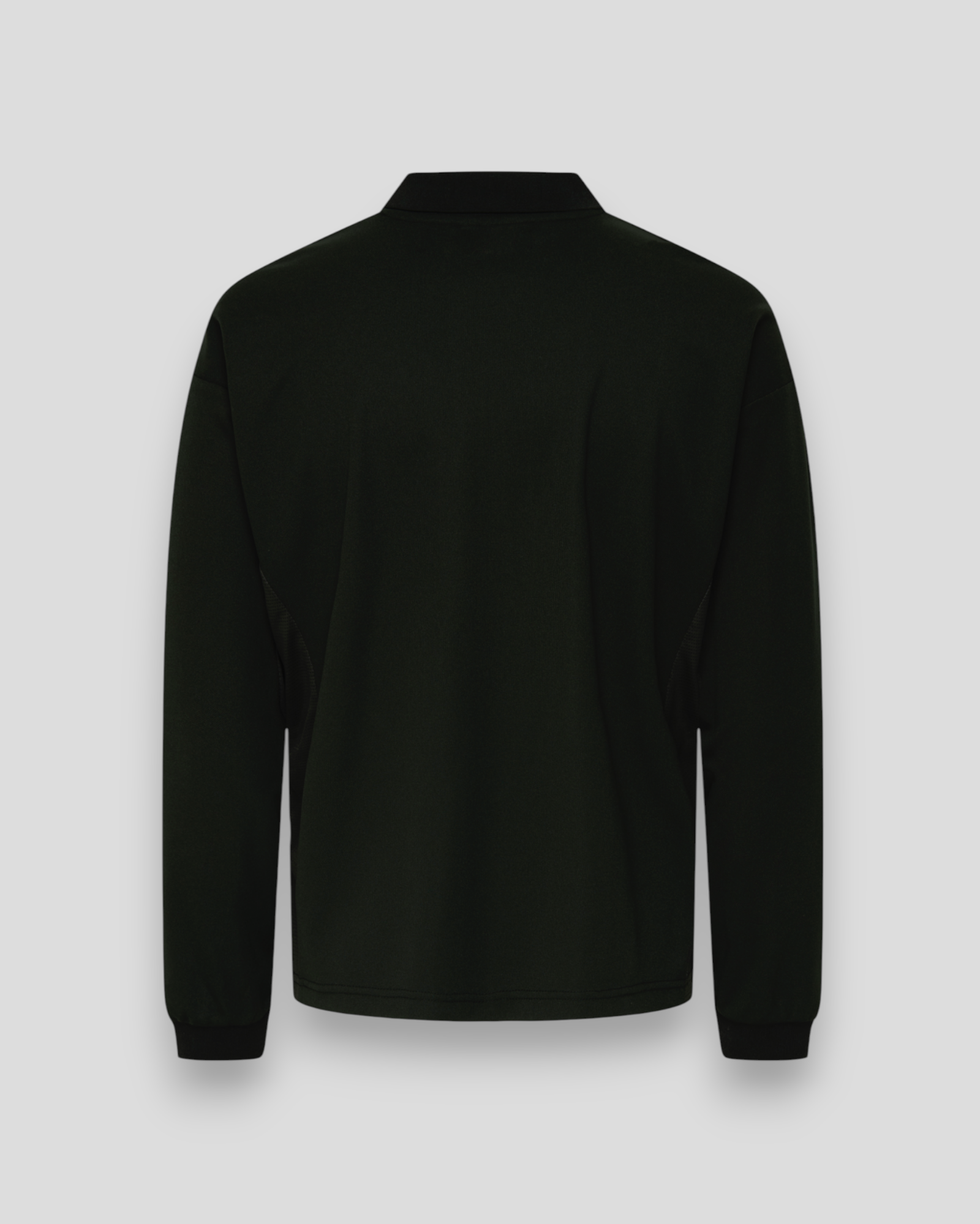 Zidan LS Resort Tee - Black/Grey Pin Stripe
