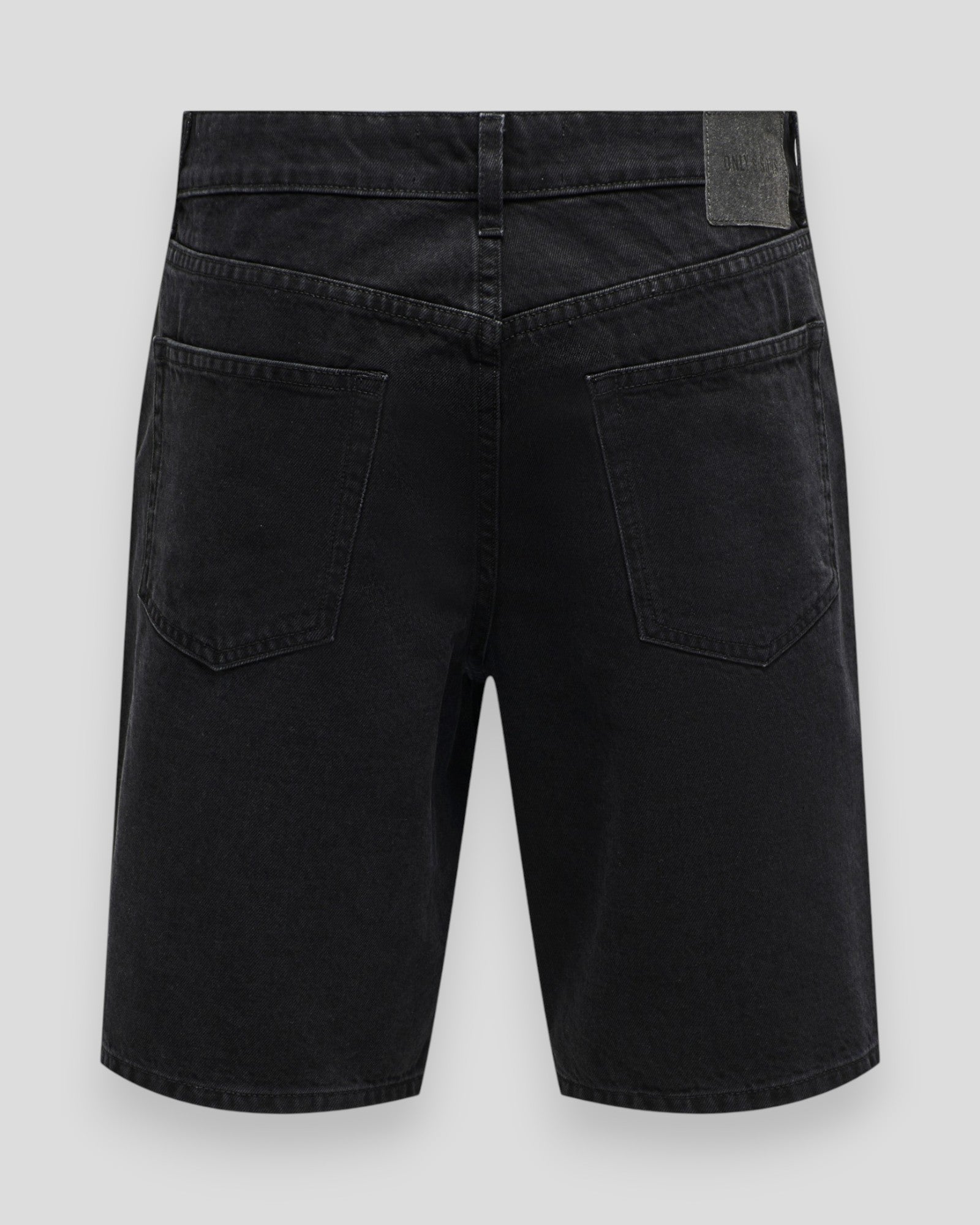 Fade Black 9087 TAI Denim Shorts - Black Denim