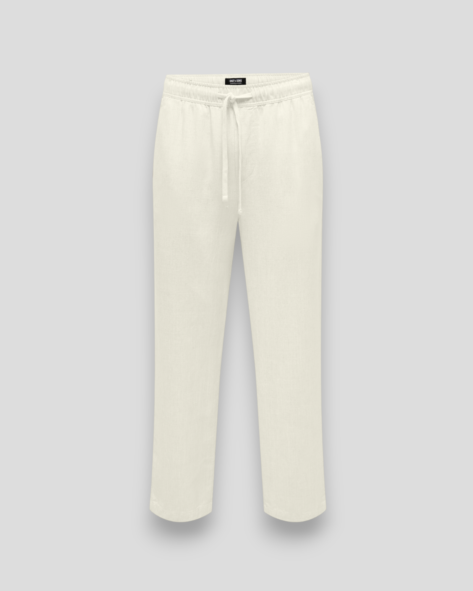 Sinus Loose Visc Lin Pant - White