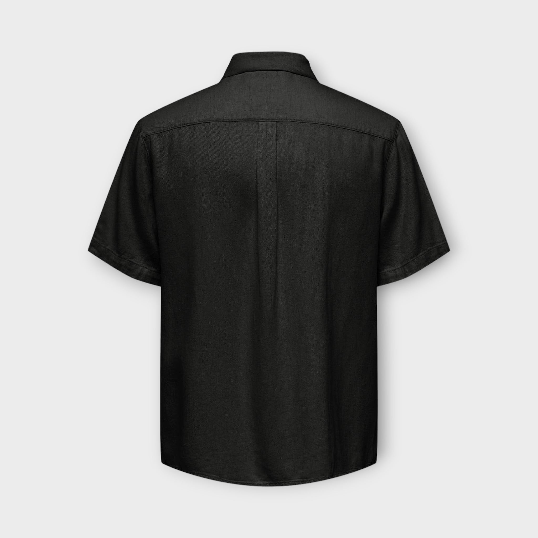 Kari SS Shirt Linen - Black