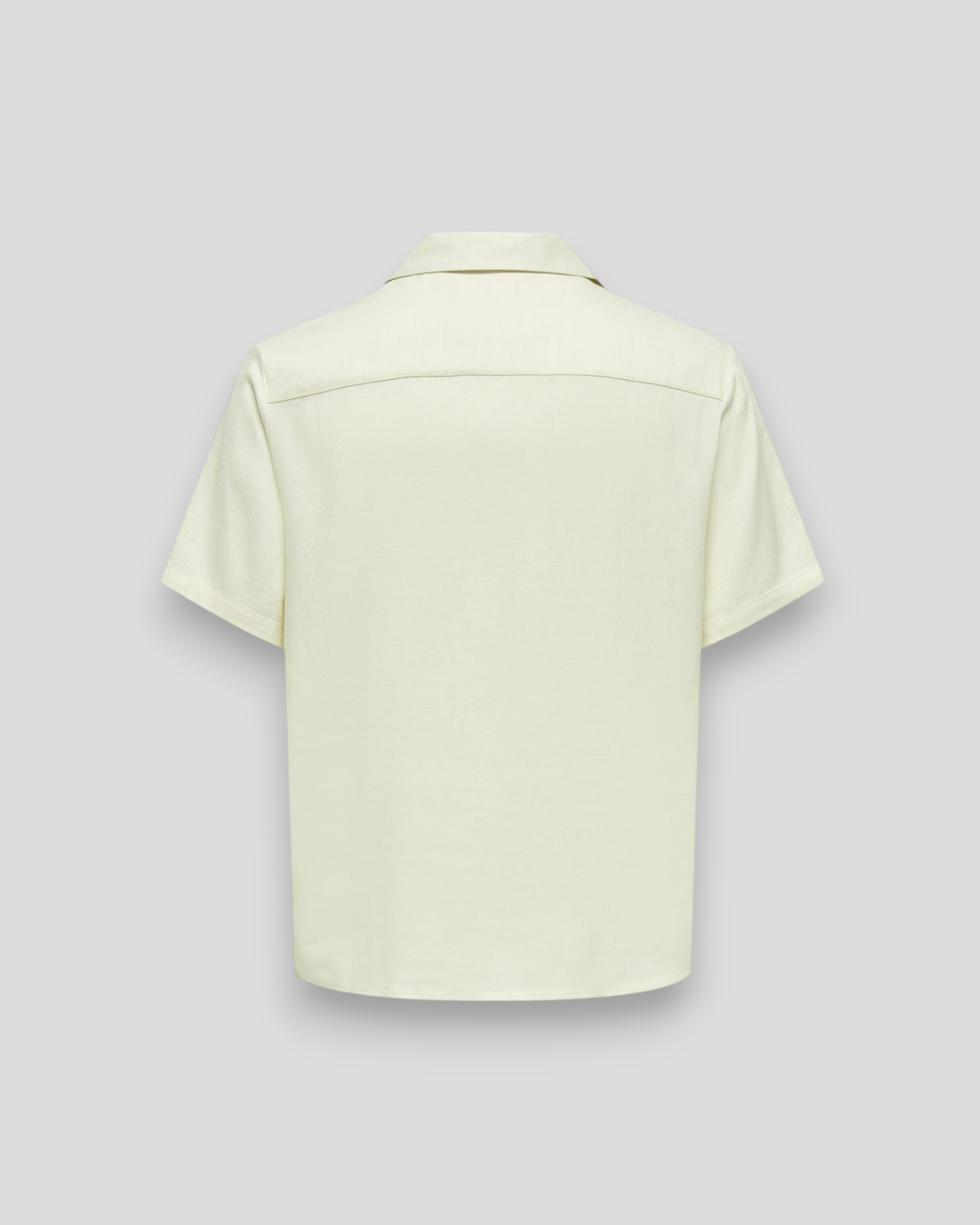 Kari Resort SS Shirt Viscose Linen - White