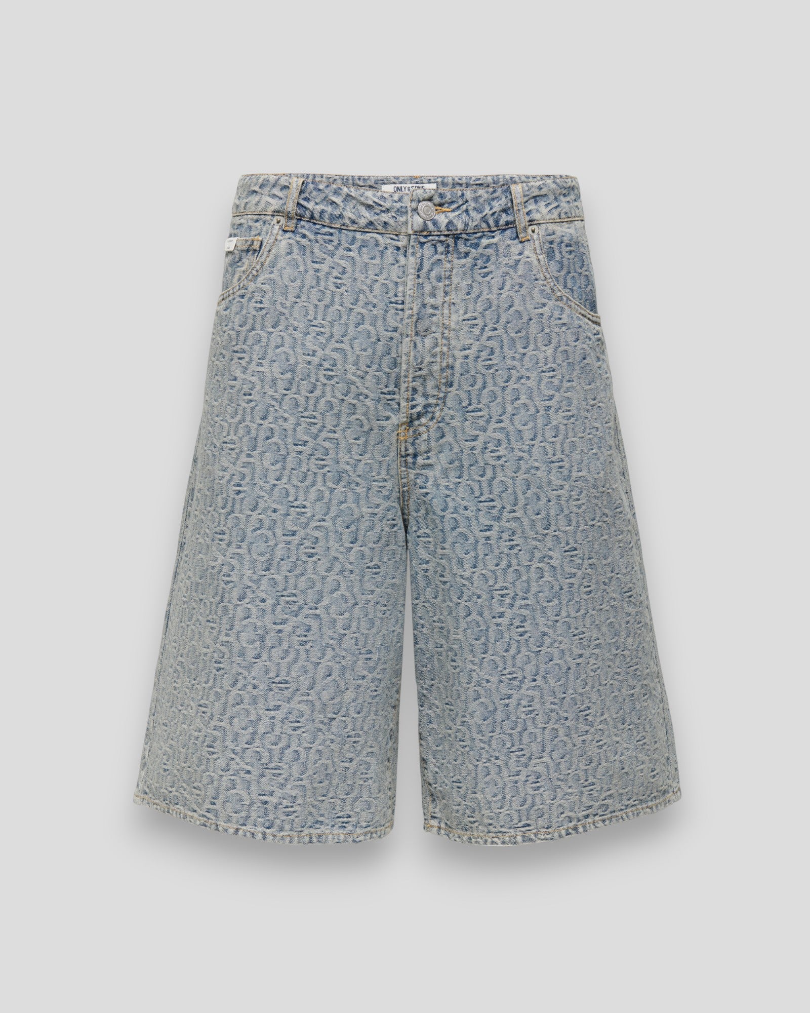 Carl Balloon Jaq denim Shorts - Light Blue Denim