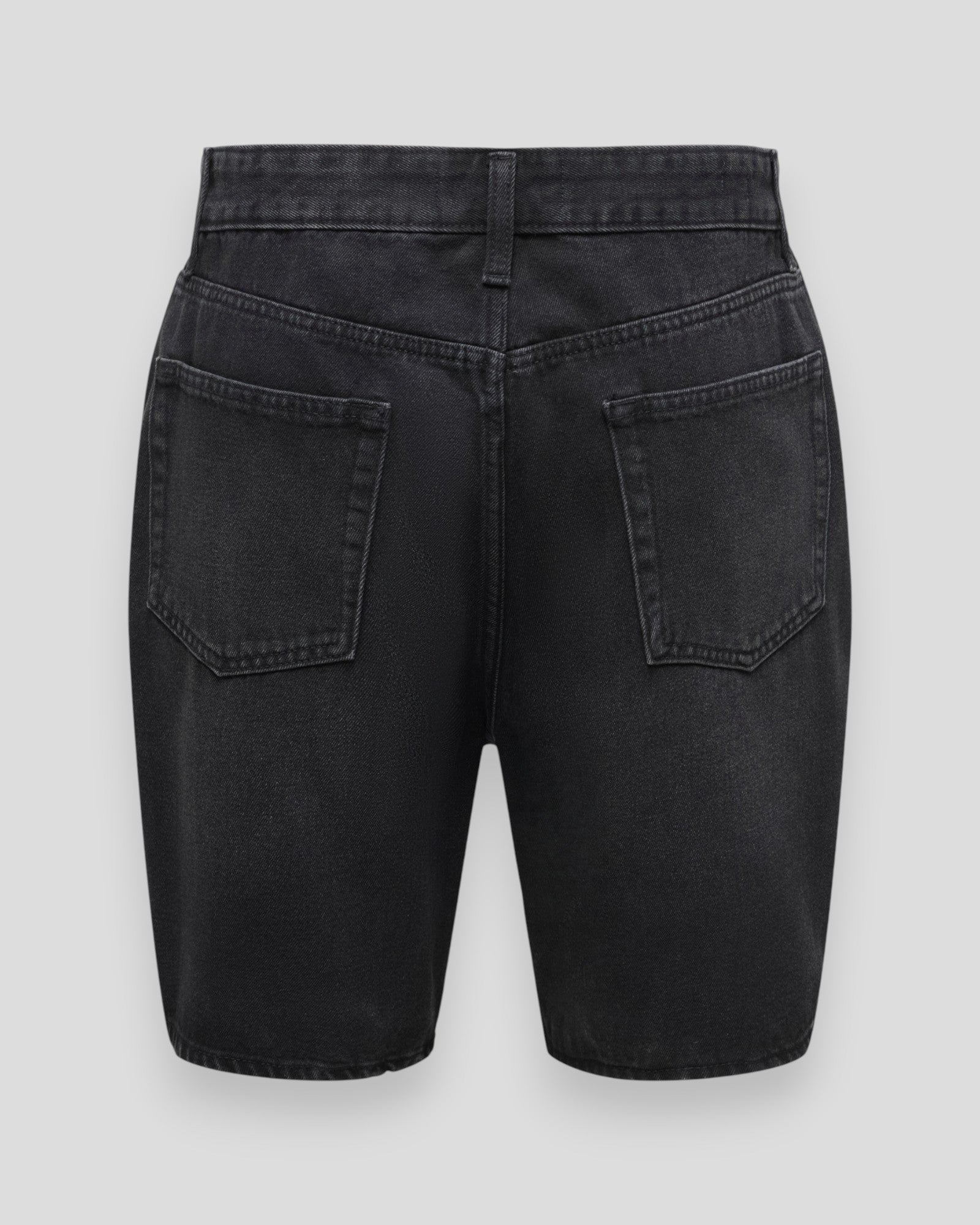 ONLY & SONS Fade Pim denim shorts i washed black, casual shorts til sommer med afslappet pasform og denimmateriale.