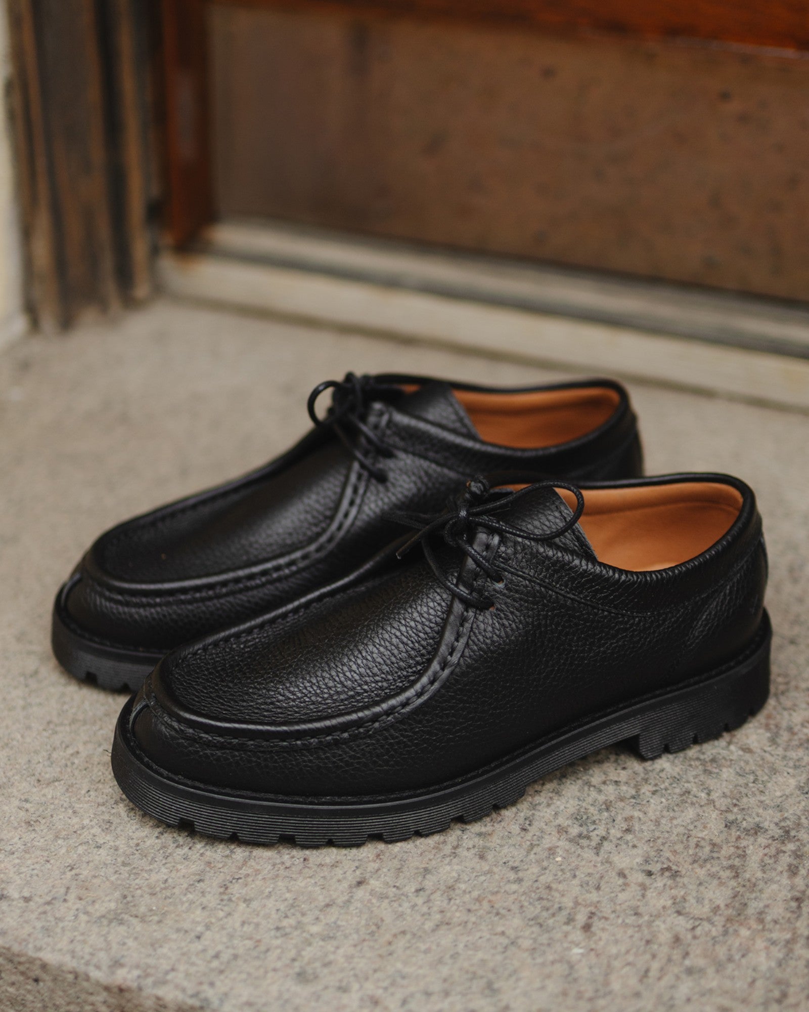 Malo - Black Tumbled Leather