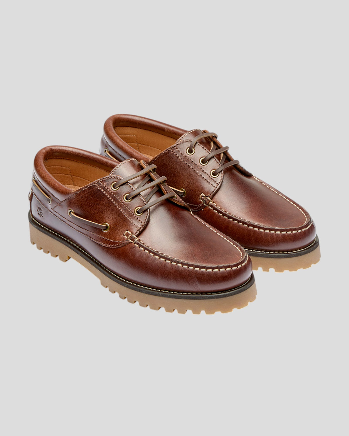 Claude - DK. Brown Leather/Brown