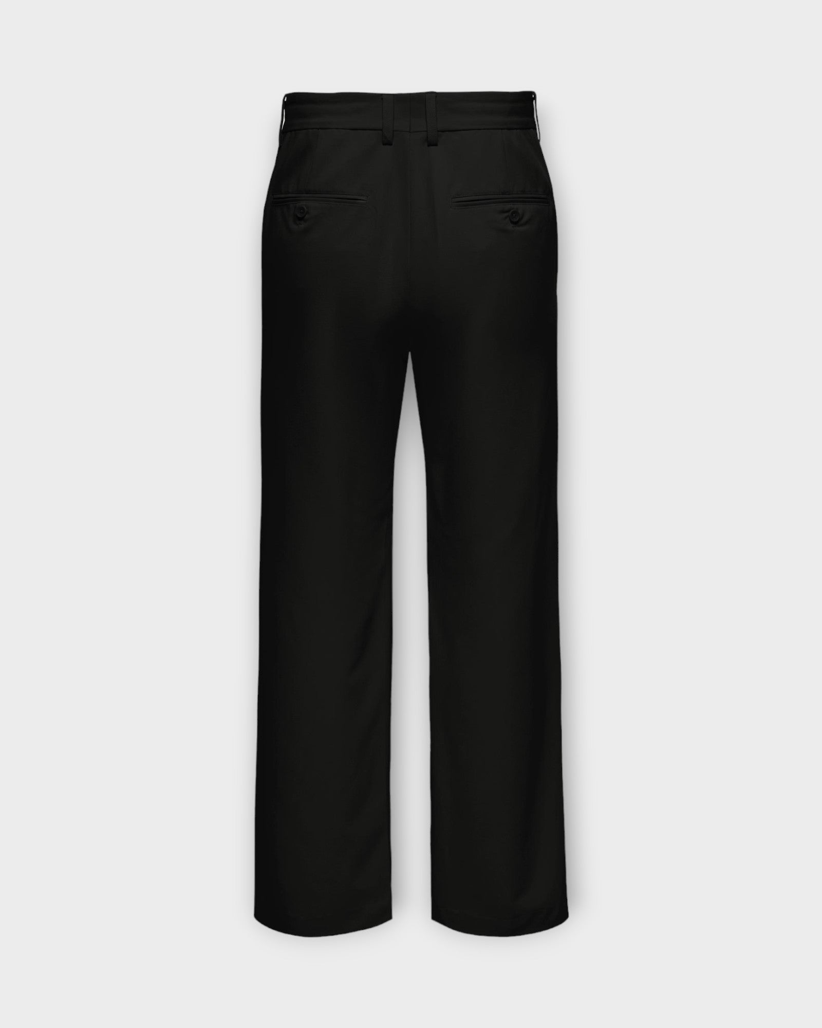 Bob le Loose 0071 Pant Black. Sorte Loose fit Only & Sons Bukser. Her set bagfra.