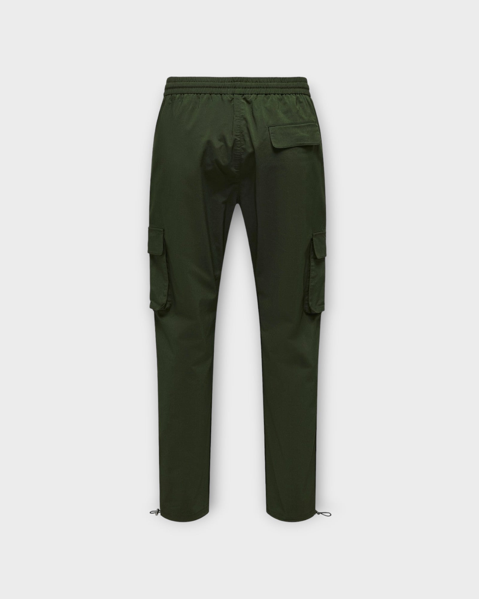  Common Cargo 0182 Pant Rosin - Army Grønne Only & Sons Bukser til Mænd. Her set bagfra.