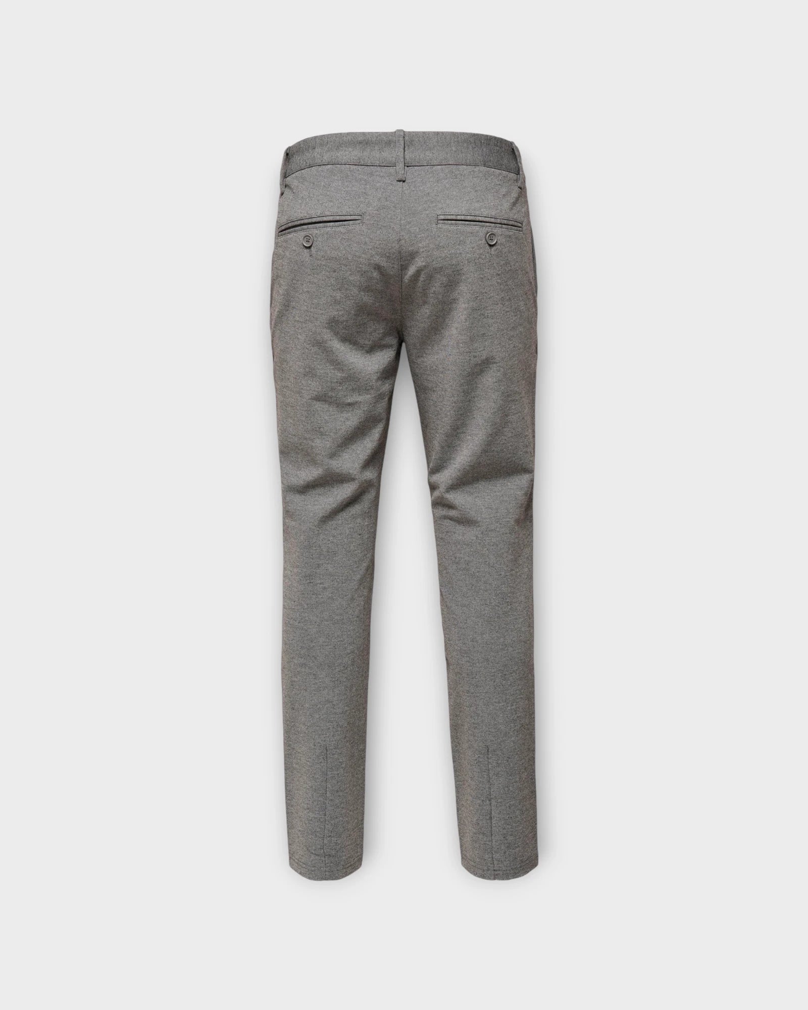 Mark Slim Gw 0209 Pant Medium Grey Melange - Grå Only and Sons til Mænd. Her set bagfra.