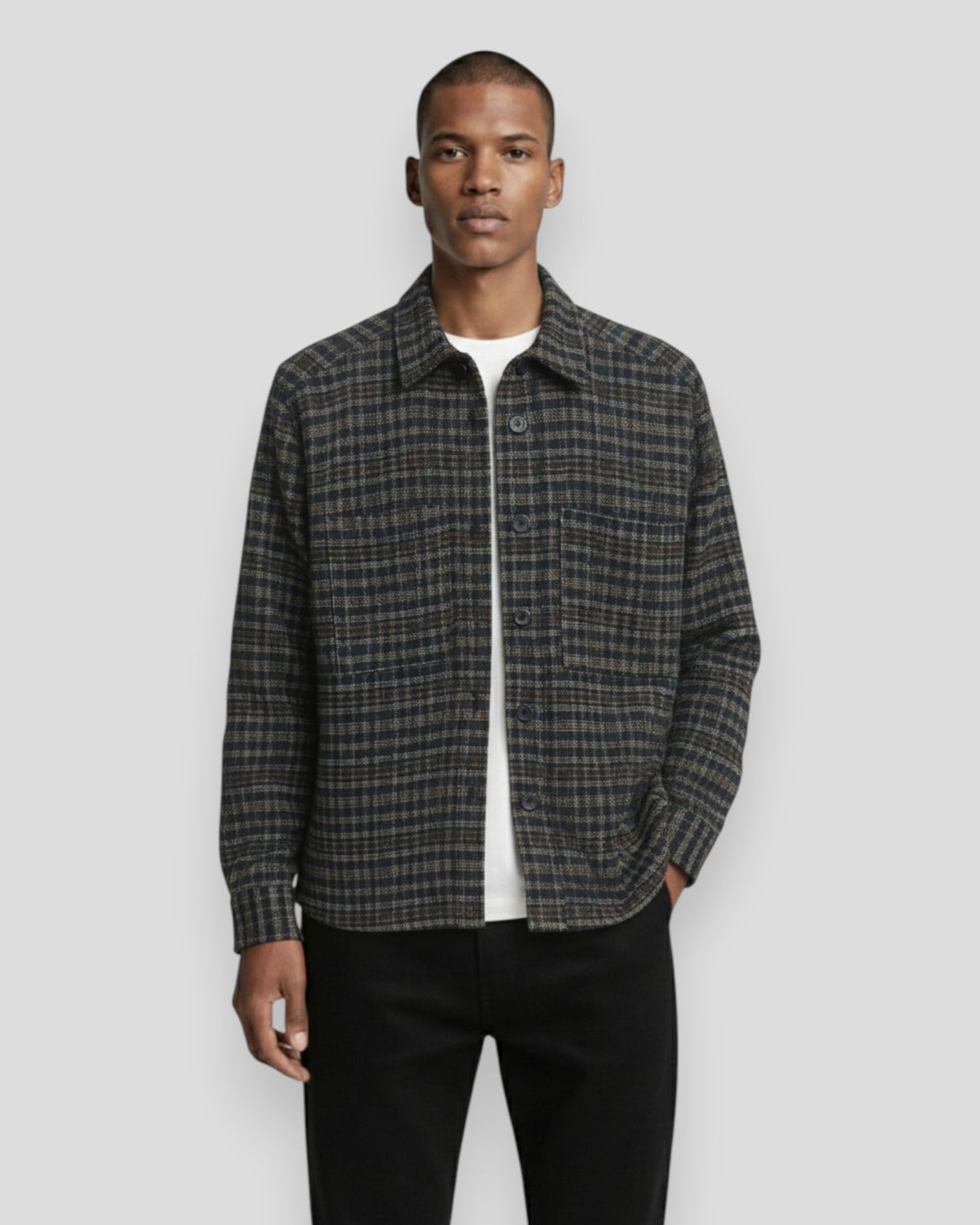 Latix New Checked - Brown