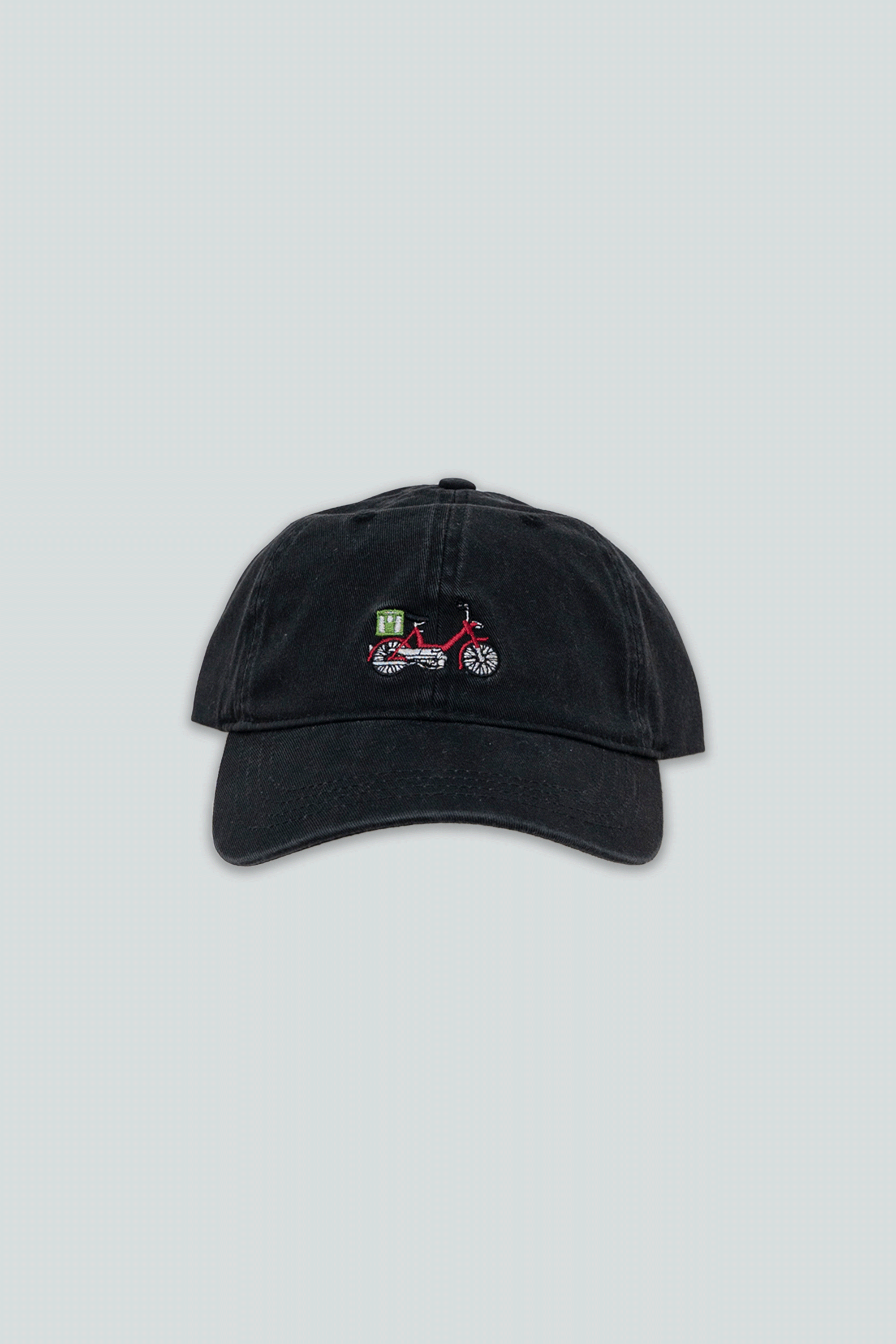 Red Puch Cap - Black