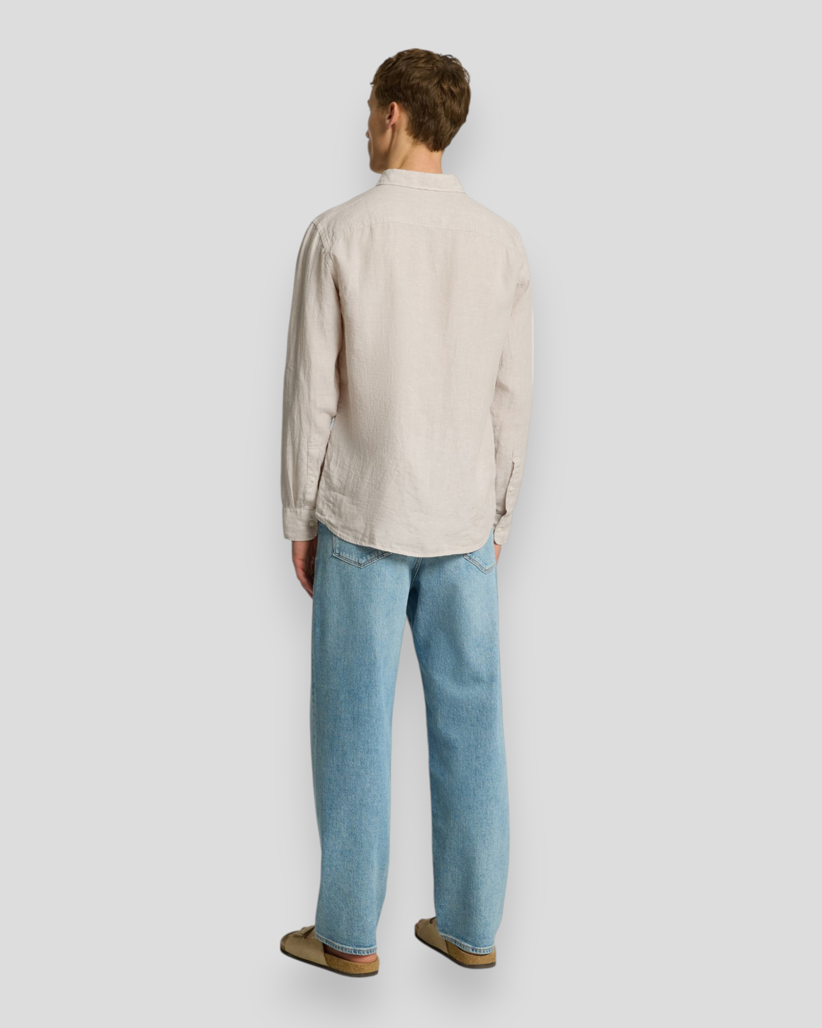 Kylian Linen Shirt LS Classic - Pure Cashmere