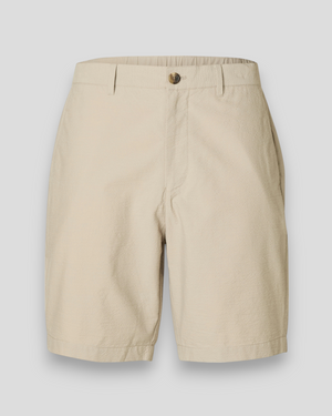 Regular-Karl Seersucker Shorts - Pure Cashmere