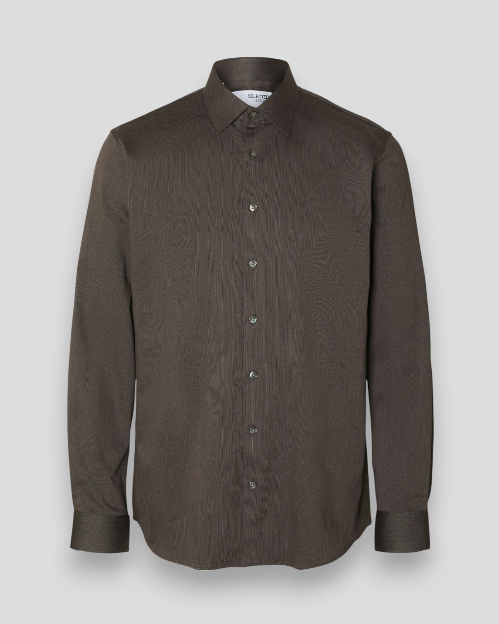 Slim Performance Shirt LS - Morel