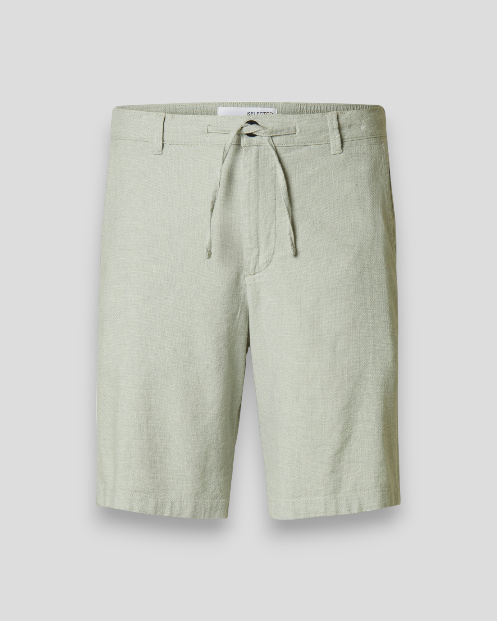 Regular Brody Linen Shorts - Iceberg Green